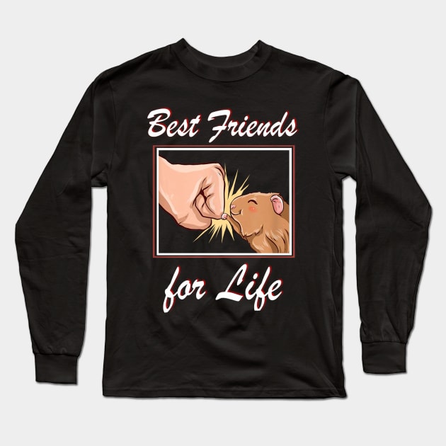 Guinea Pig Lover | Best friend for life Long Sleeve T-Shirt by CathyStore